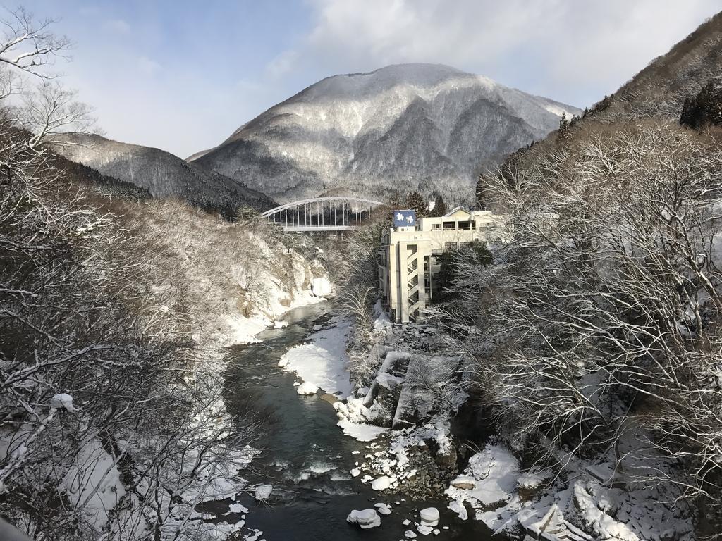 Hotel Osakaya Shimogo Buitenkant foto